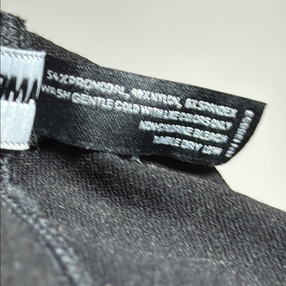 AMERICAN GIANT Women's Power‎ Leggings Black Full Length Side Pocket Size 6 - Picture 7 of 9